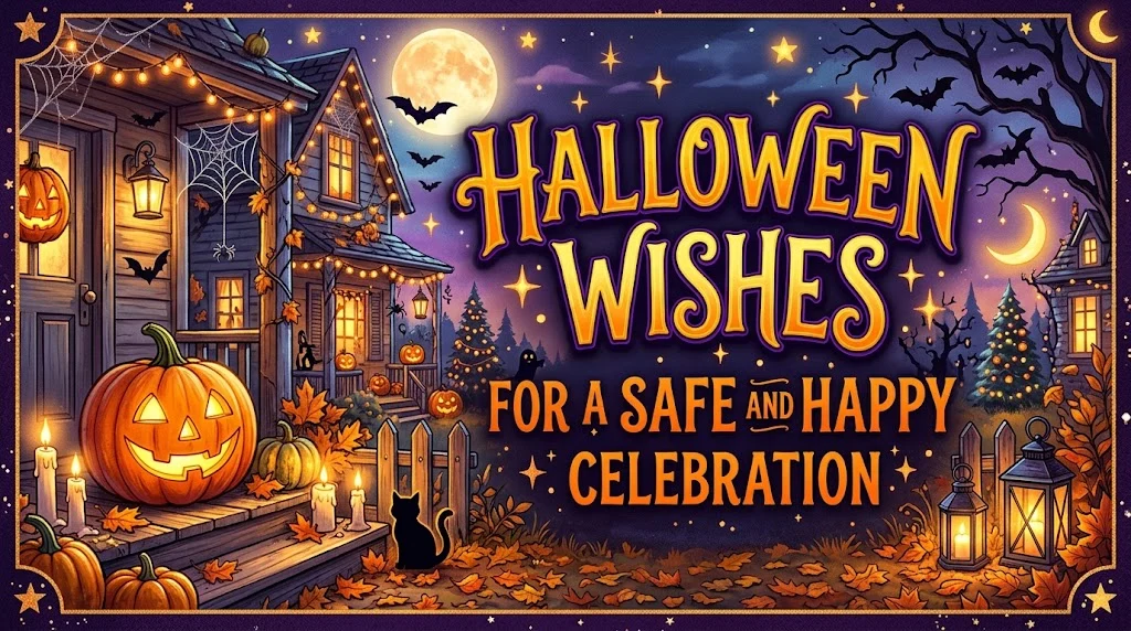 Halloween Wishes for a Safe and Happy Celebration.